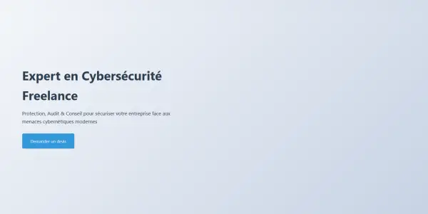 Site web pour artisan